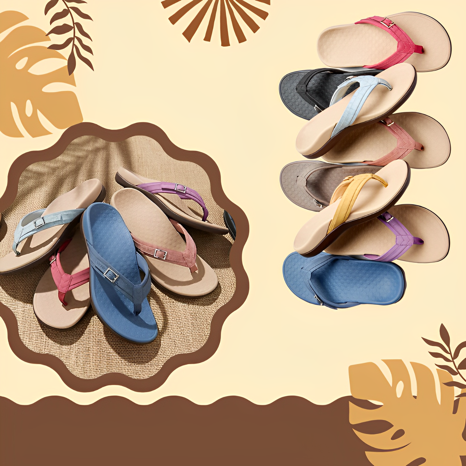 Daisy - Bequeme Sommer-Sandalen für Damen