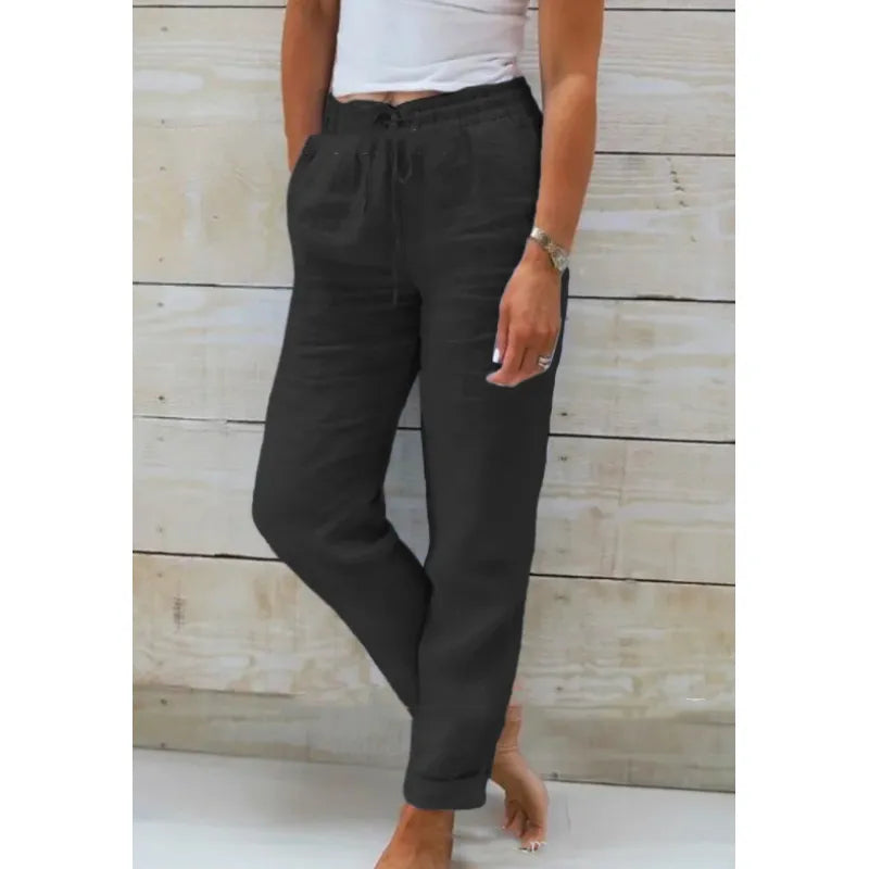 Stacey - Elegante Sommerhose mit lockerer Passform