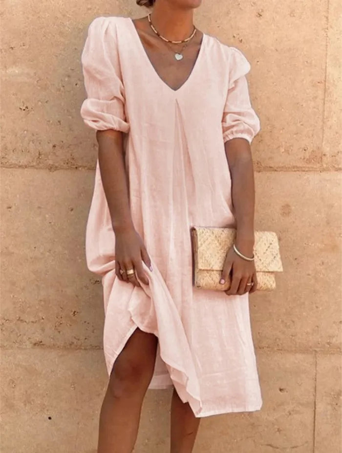 Sanya – Sommerkleid mit lockerer Passform
