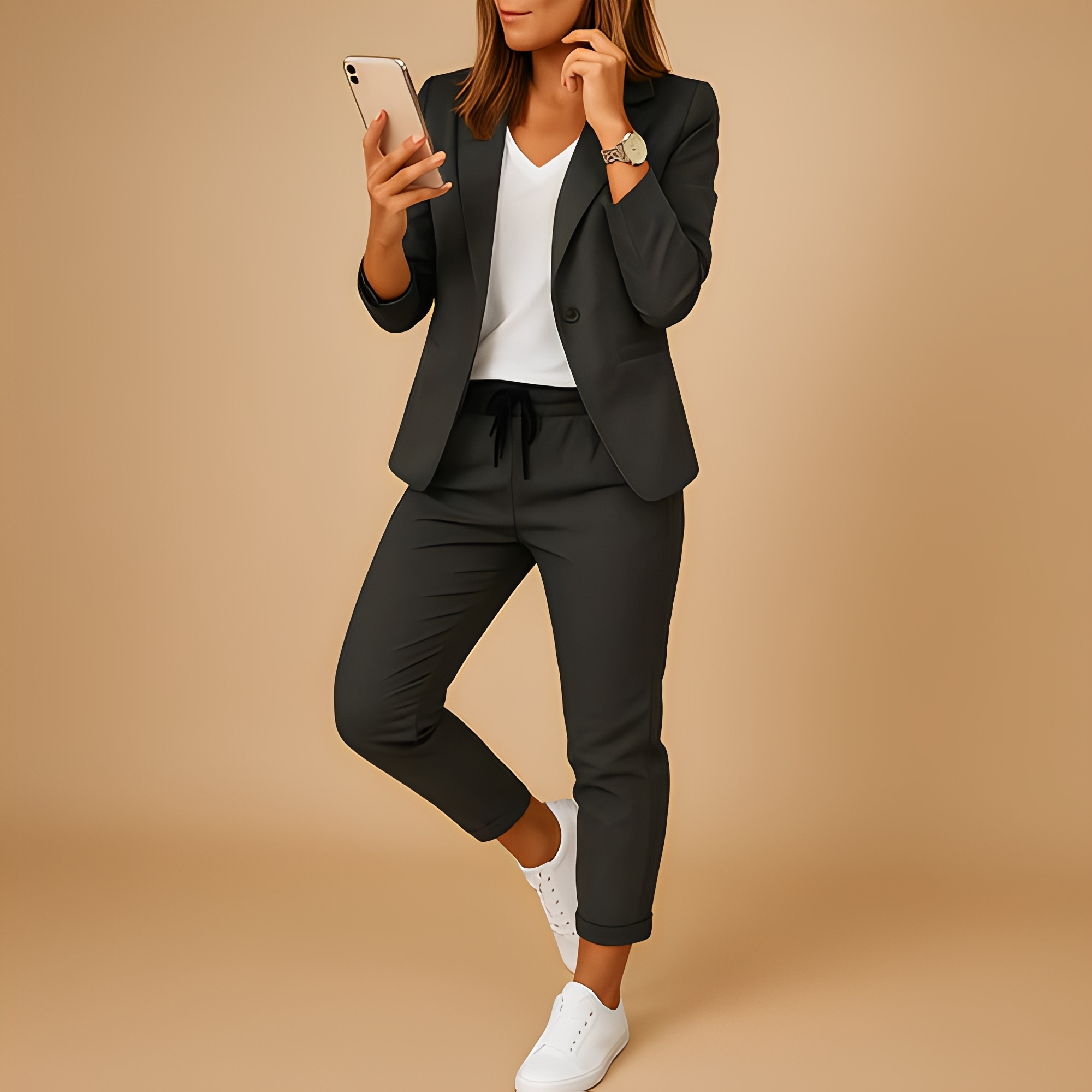 Aletha - Eleganter Damenblazer mit Hose