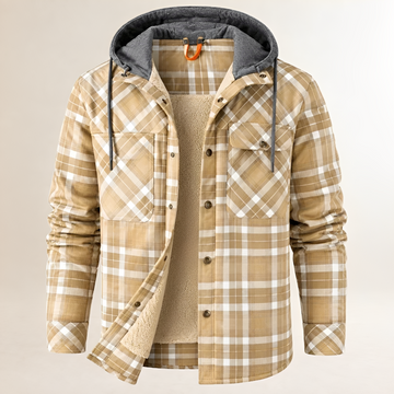 Dapper Jacke Herren Kapuze mit Kordelzug Schnappverschluss Vordereckentaschen Regular Fit
