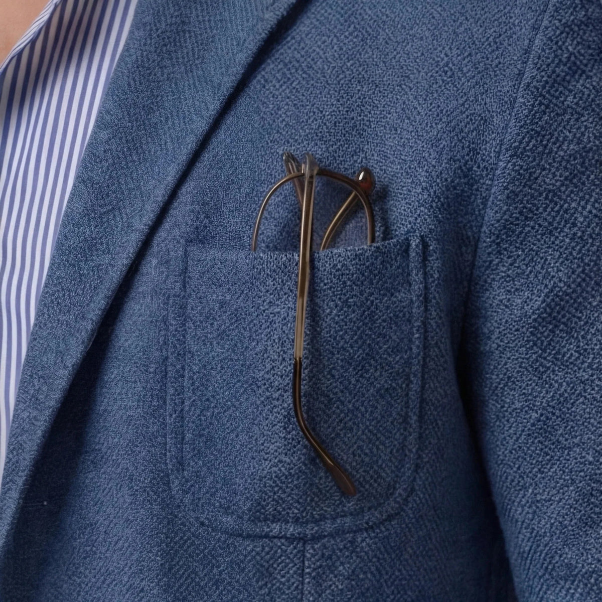 Herren Blazer mit leichter, unstrukturierter Passform und Tasche