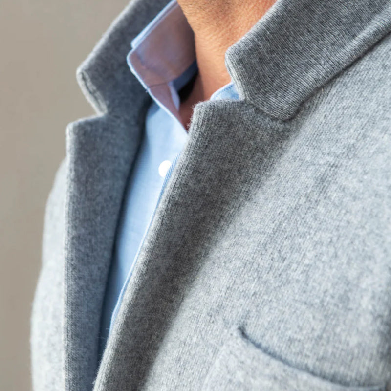 Herren Blazer mit Zwei-Knopf-Verschluss und Pattentaschen - Regular Fit