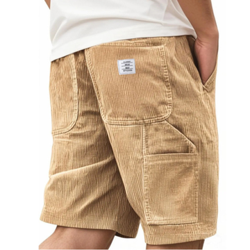 Herren Cargo Shorts Gerade Passform Knielang Mit Mehrfach-Taschen