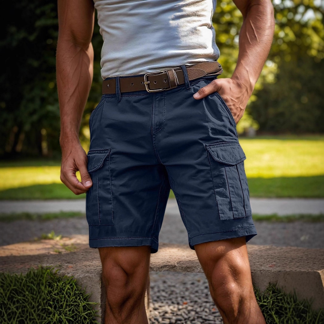 Herren Cargo Shorts mit Mehrfachtaschen - Relaxed Fit