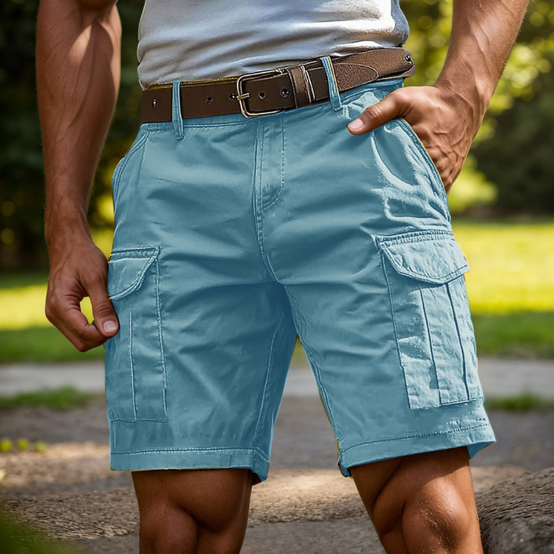 Herren Cargo Shorts mit Mehrfachtaschen - Relaxed Fit