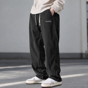 Herren Hose Relaxed Fit mit Kordelzug und Seitentaschen