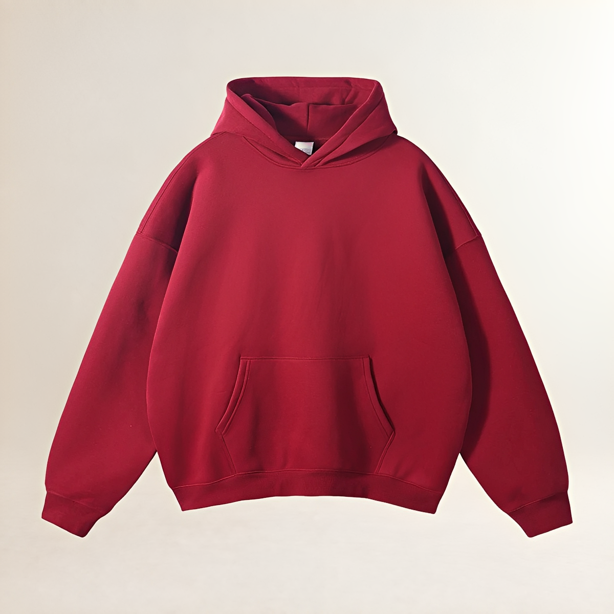 Herren Oversized Hoodie mit Kängurutasche - Relaxter Schnitt, Kapuzenpullover