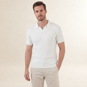 Herren Poloshirt Kurzarm Klassischer Schnitt mit Knopfleiste