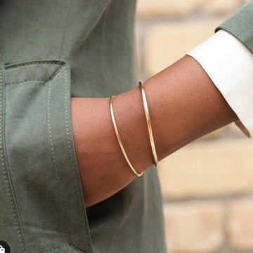 Klassisches Armband - Gleitschmuck in Gold
