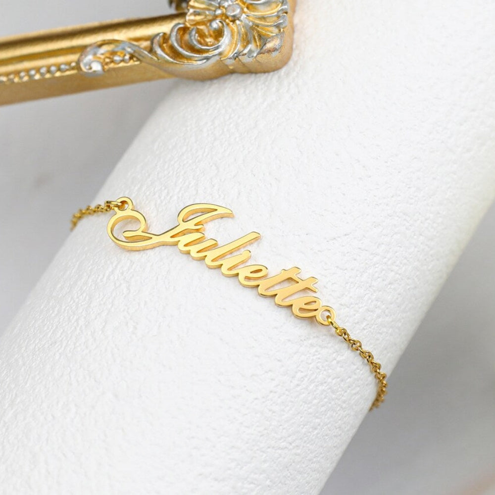 Individuelles Goldarmband - Armband mit deinem Namen