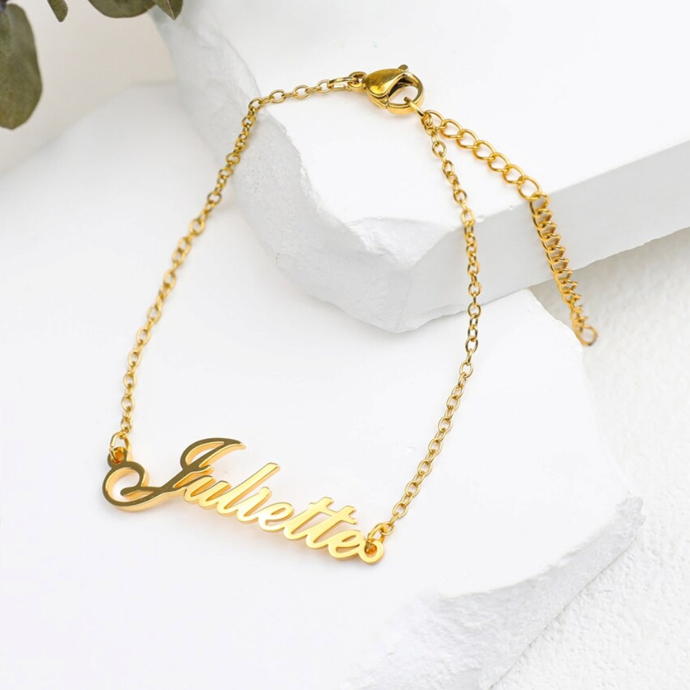 Individuelles Goldarmband - Armband mit deinem Namen