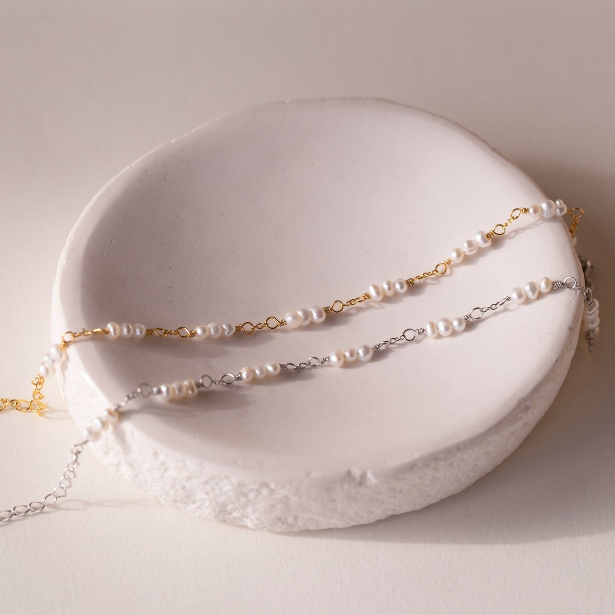 Hailey – Armband mit Perlen und Stationen