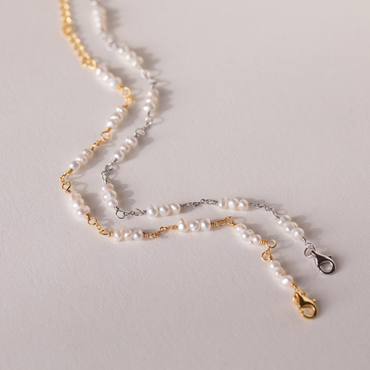 Hailey – Armband mit Perlen und Stationen