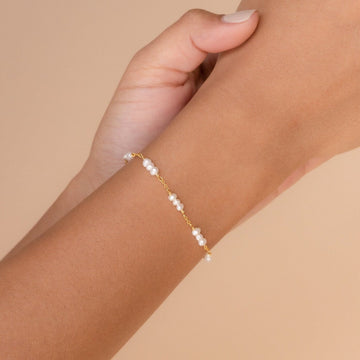 Hailey – Armband mit Perlen und Stationen