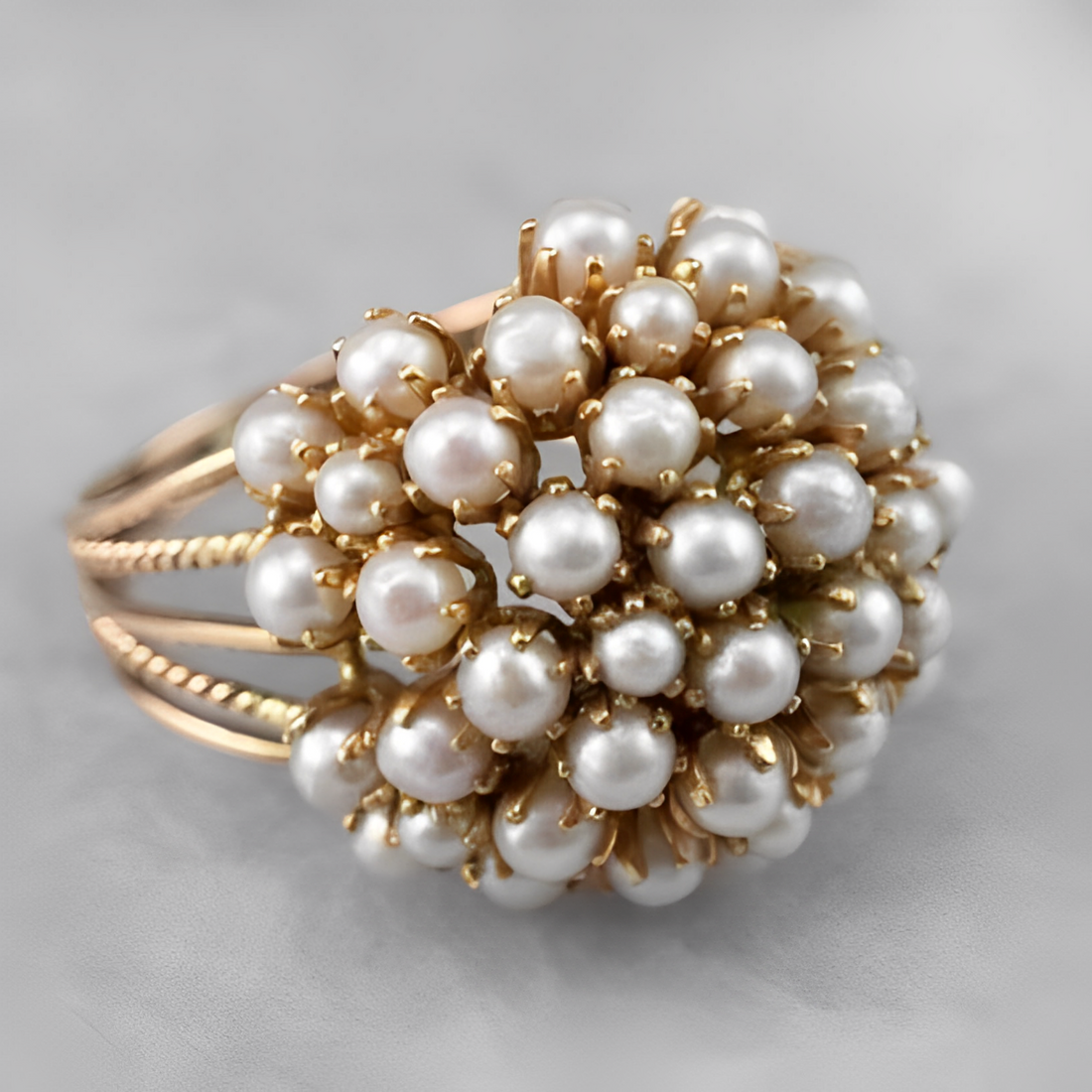 Sharnie – Ring mit integrierten Perlen