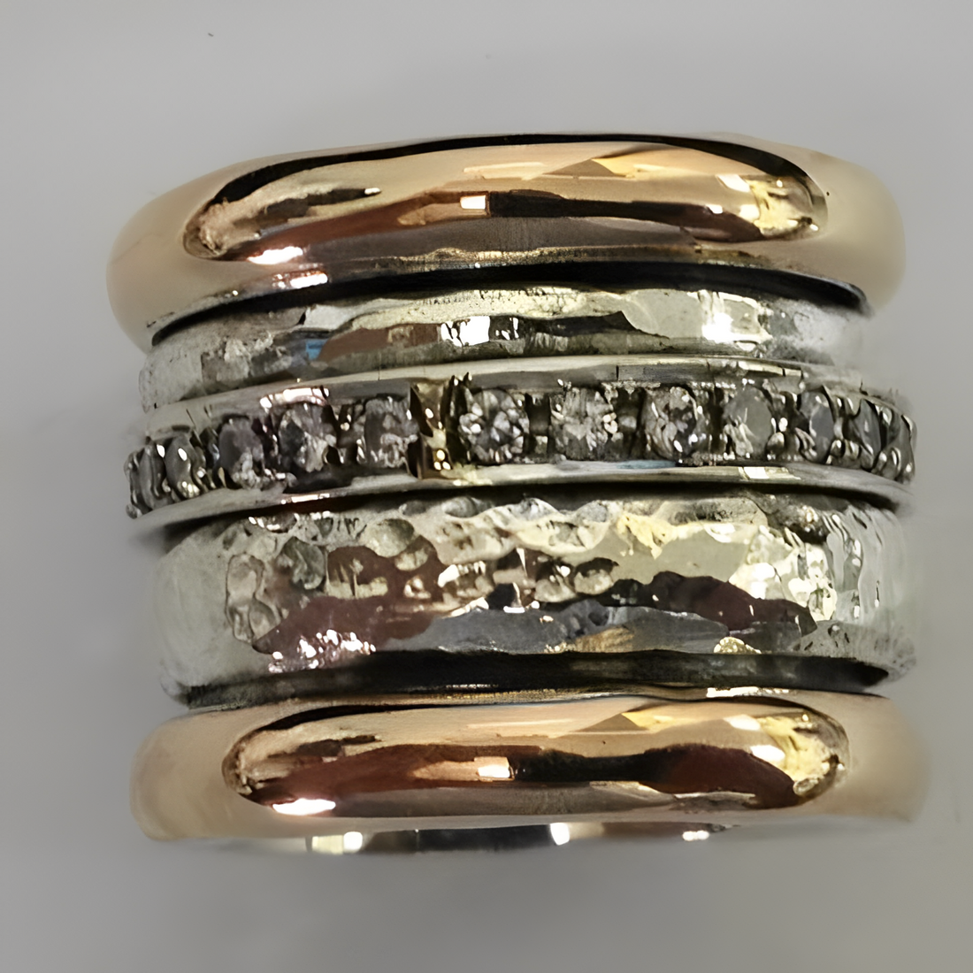 Maellie – Dicke Vintage-Ringe in Gold und Silber