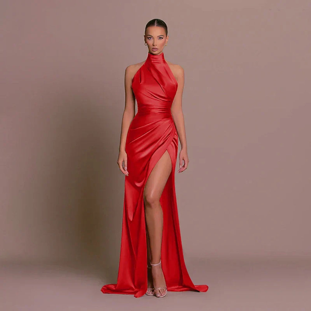 Avigail - Elegantes Abendkleid mit hohem Schlitz