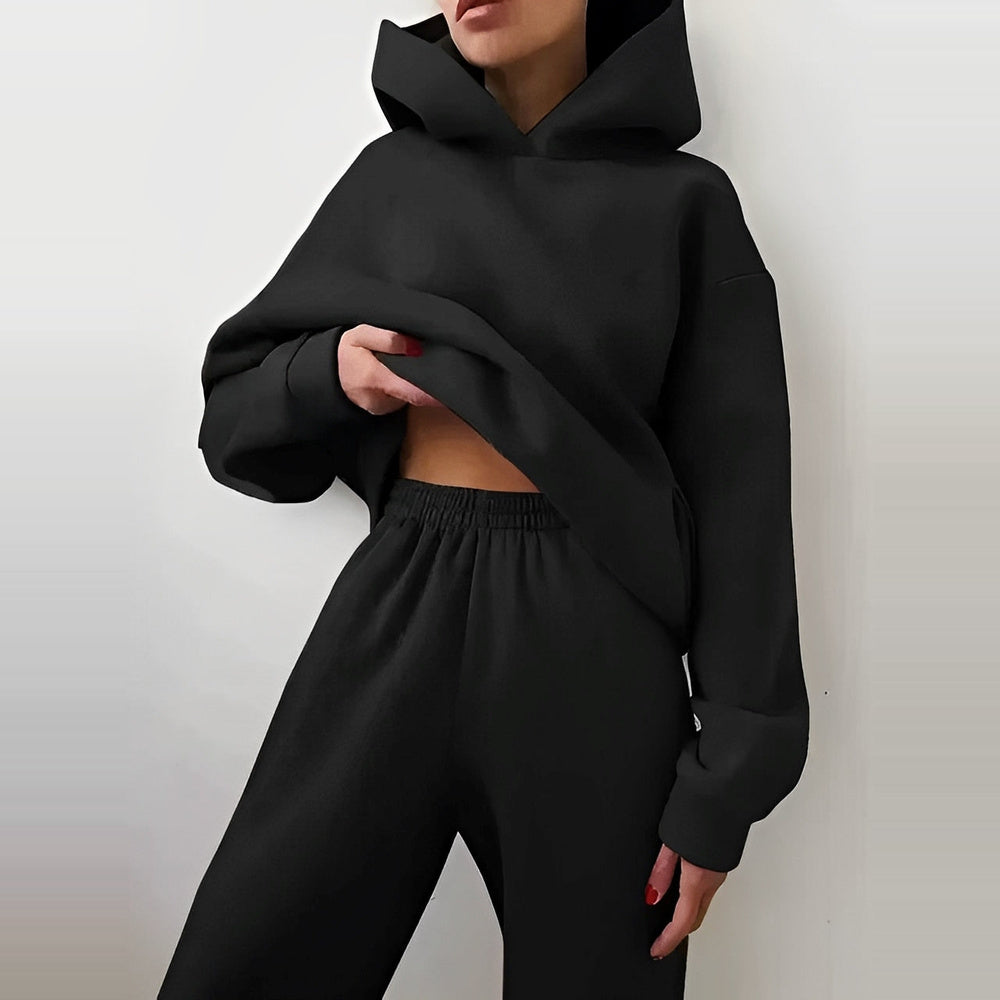 Nora – Set für Damen mit Kapuzenpullover und Jogginghose