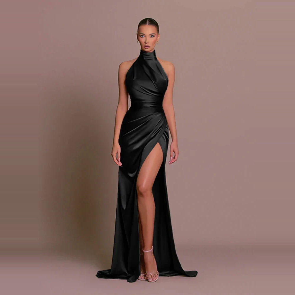 Avigail - Elegantes Abendkleid mit hohem Schlitz