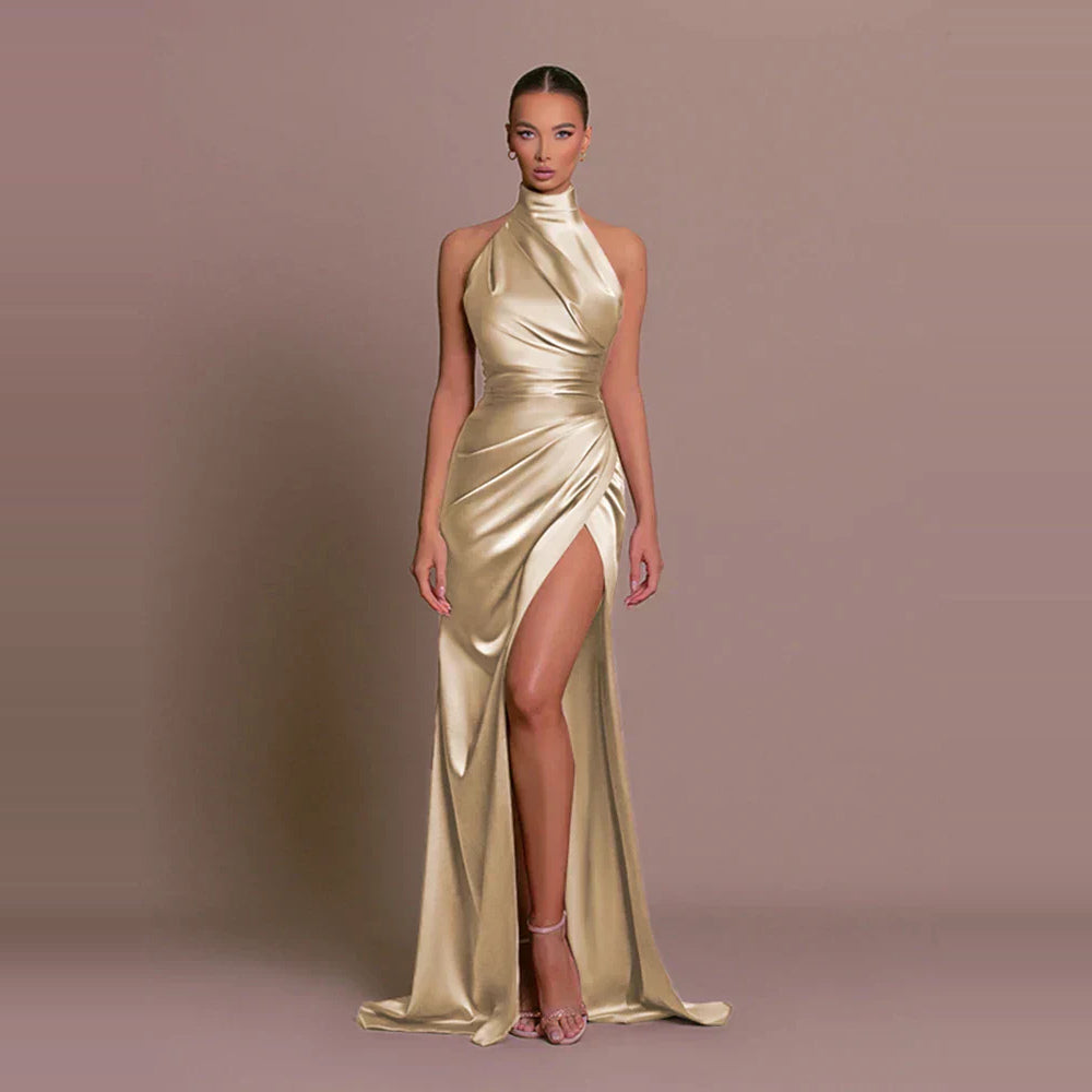 Avigail - Elegantes Abendkleid mit hohem Schlitz
