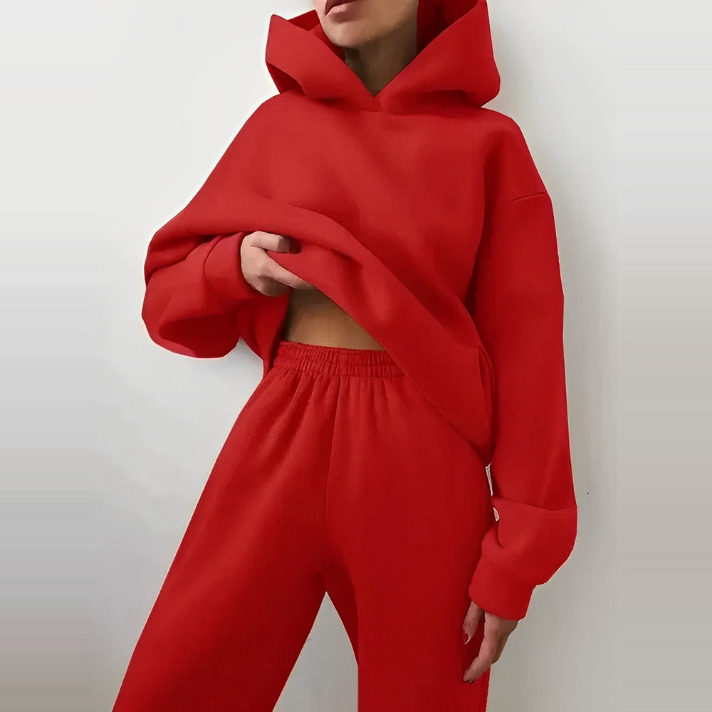 Nora – Set für Damen mit Kapuzenpullover und Jogginghose