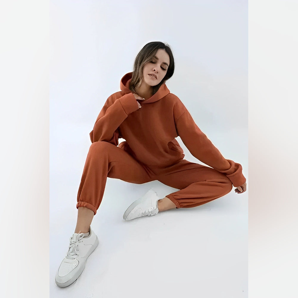 Nora – Set für Damen mit Kapuzenpullover und Jogginghose