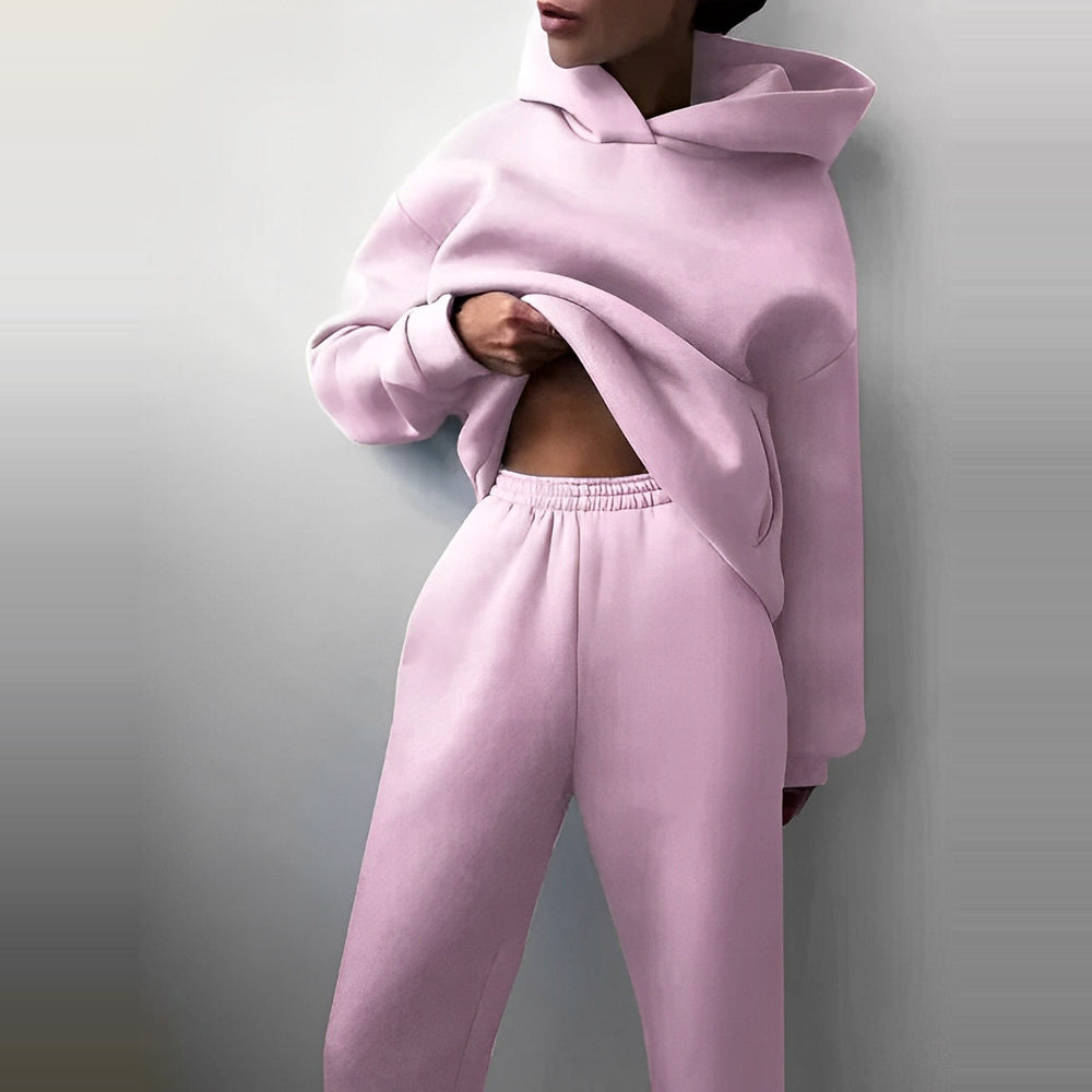 Nora – Set für Damen mit Kapuzenpullover und Jogginghose