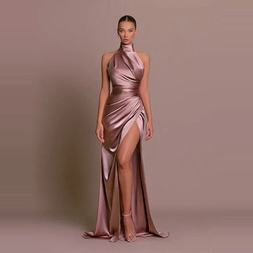 Avigail - Elegantes Abendkleid mit hohem Schlitz