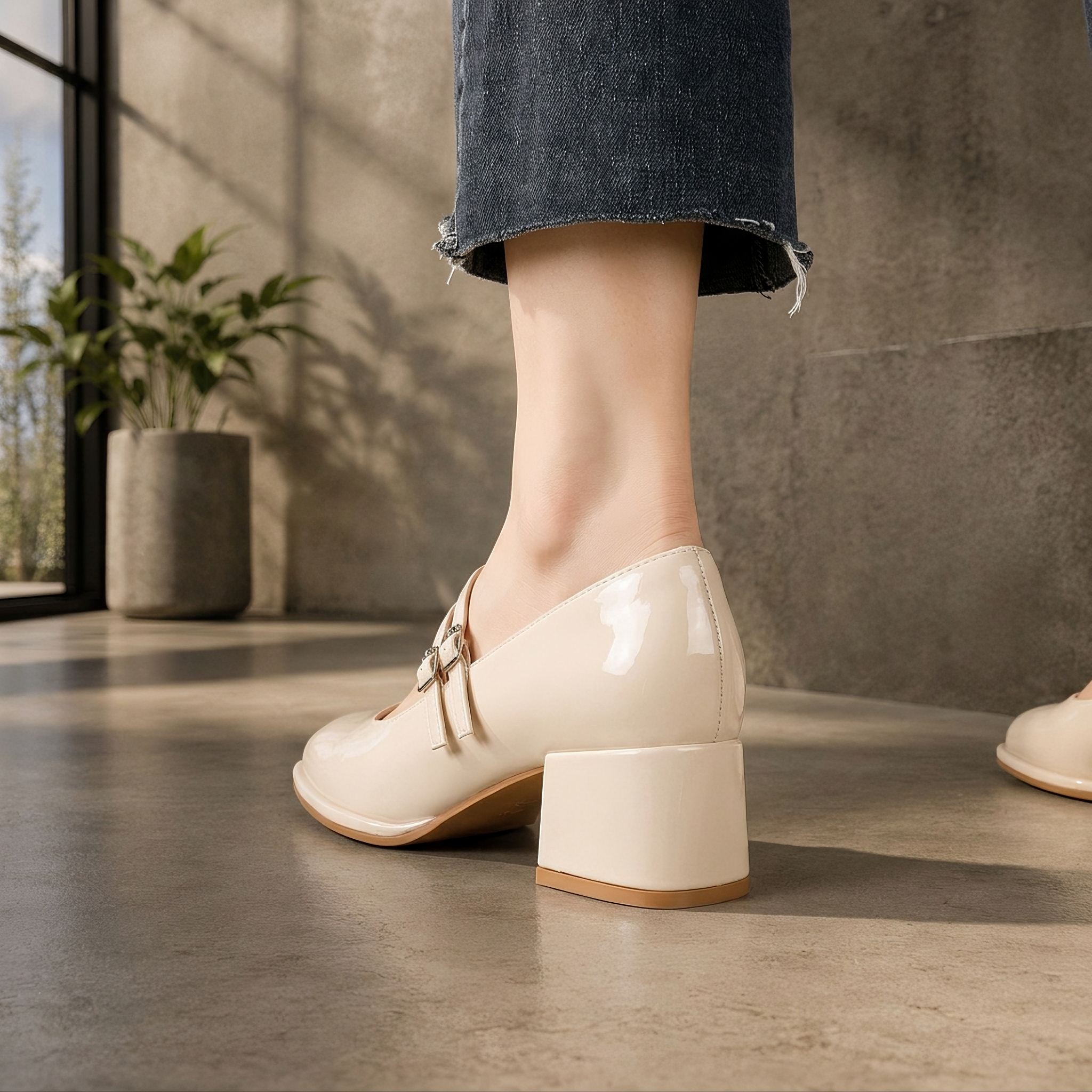 Curtis - solide Sandalen mit Blockabsätzen