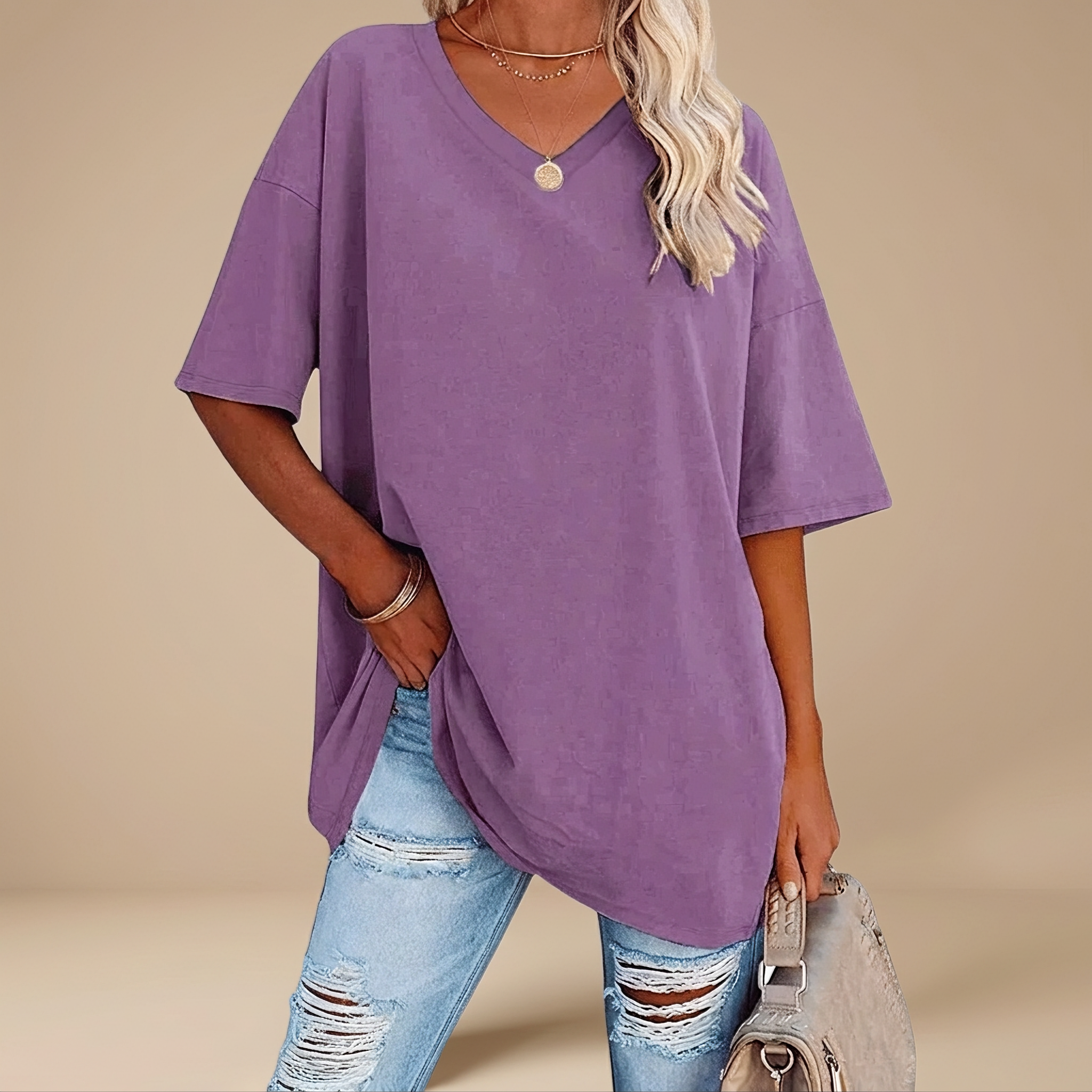 Alissa - Bequemes T-Shirt in Übergrößen