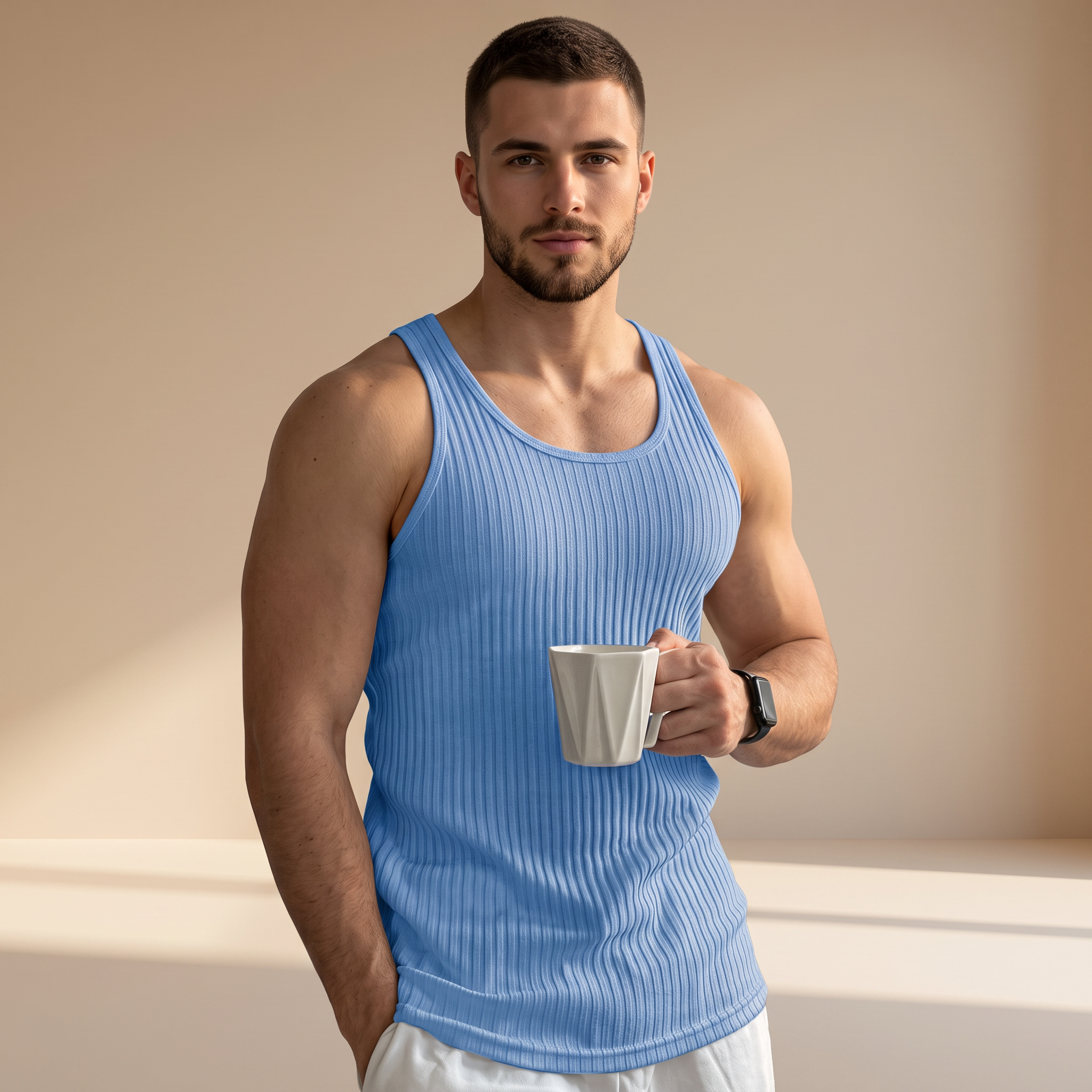 Jacobs - Locker geschnittenes enganliegendes Tanktop