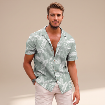 Tiago - Hemden mit hawaiianischen Blumen
