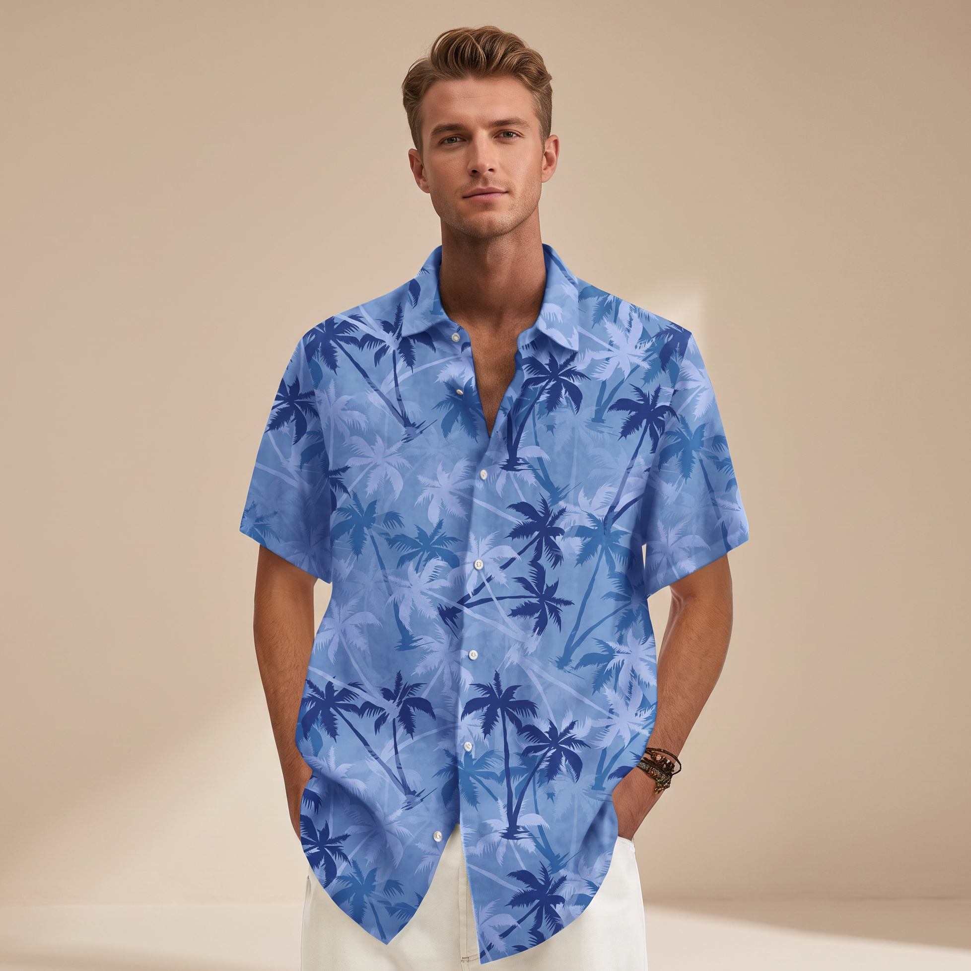 Jenson - Shirt mit hawaiianischem Muster