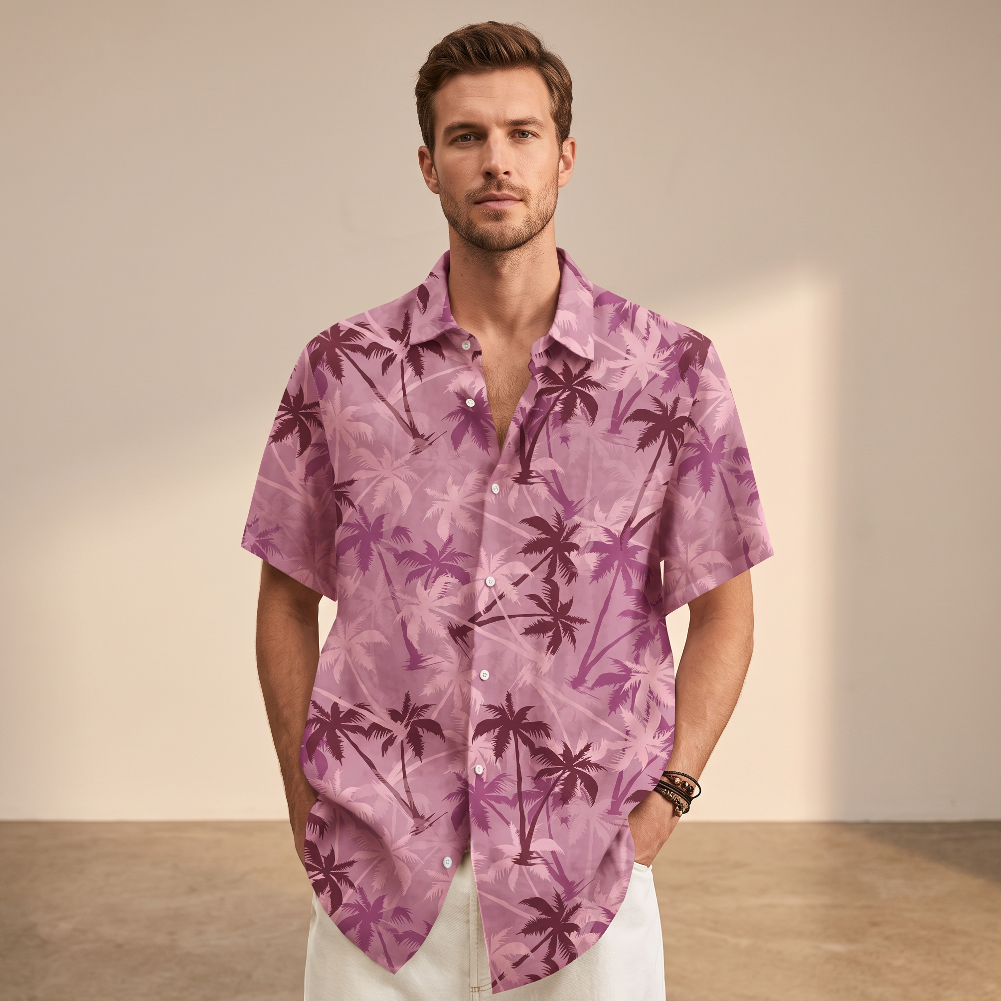 Jenson - Shirt mit hawaiianischem Muster