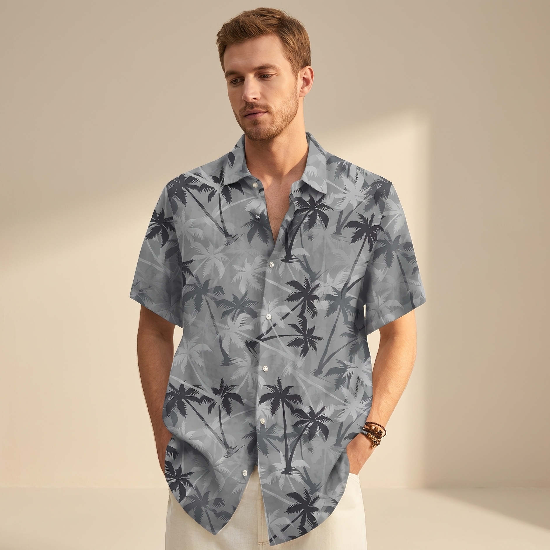 Jenson - Shirt mit hawaiianischem Muster