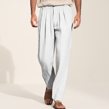 Randall - Bequeme, weite Faltenhose