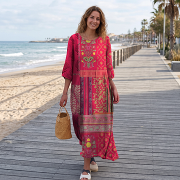 Josie - Stilvolles Boho-Maxikleid