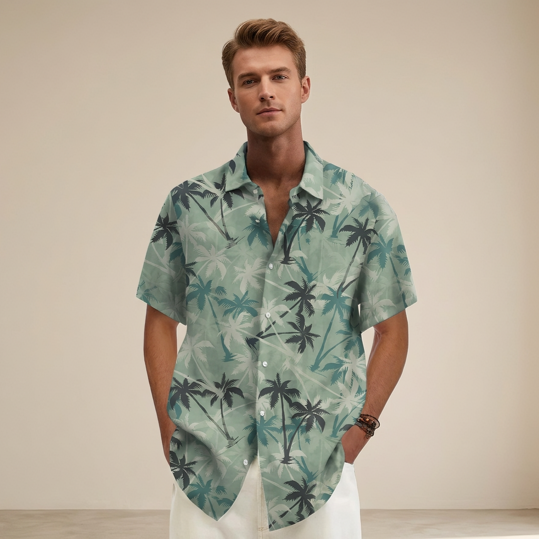 Jenson - Shirt mit hawaiianischem Muster