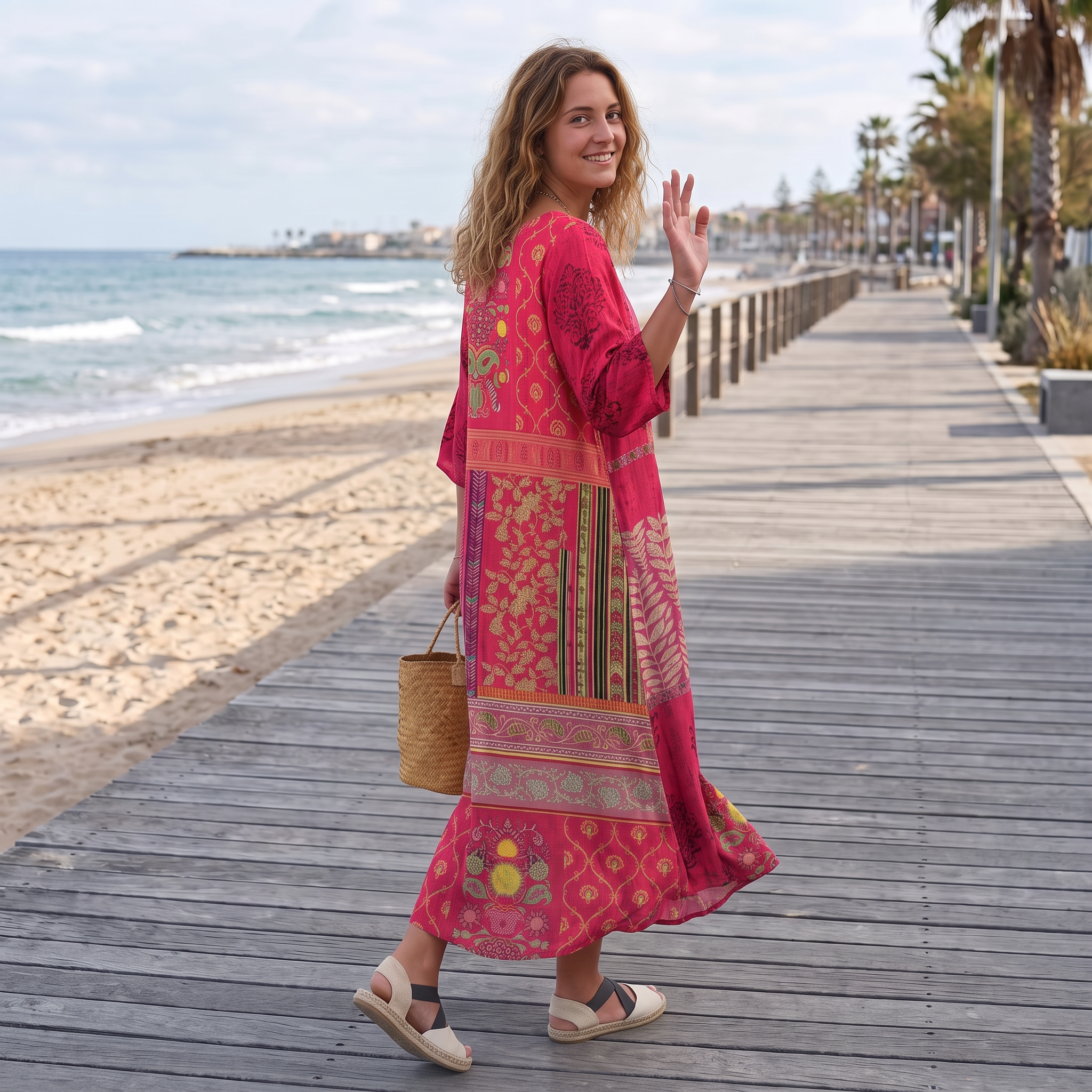 Josie - Stilvolles Boho-Maxikleid