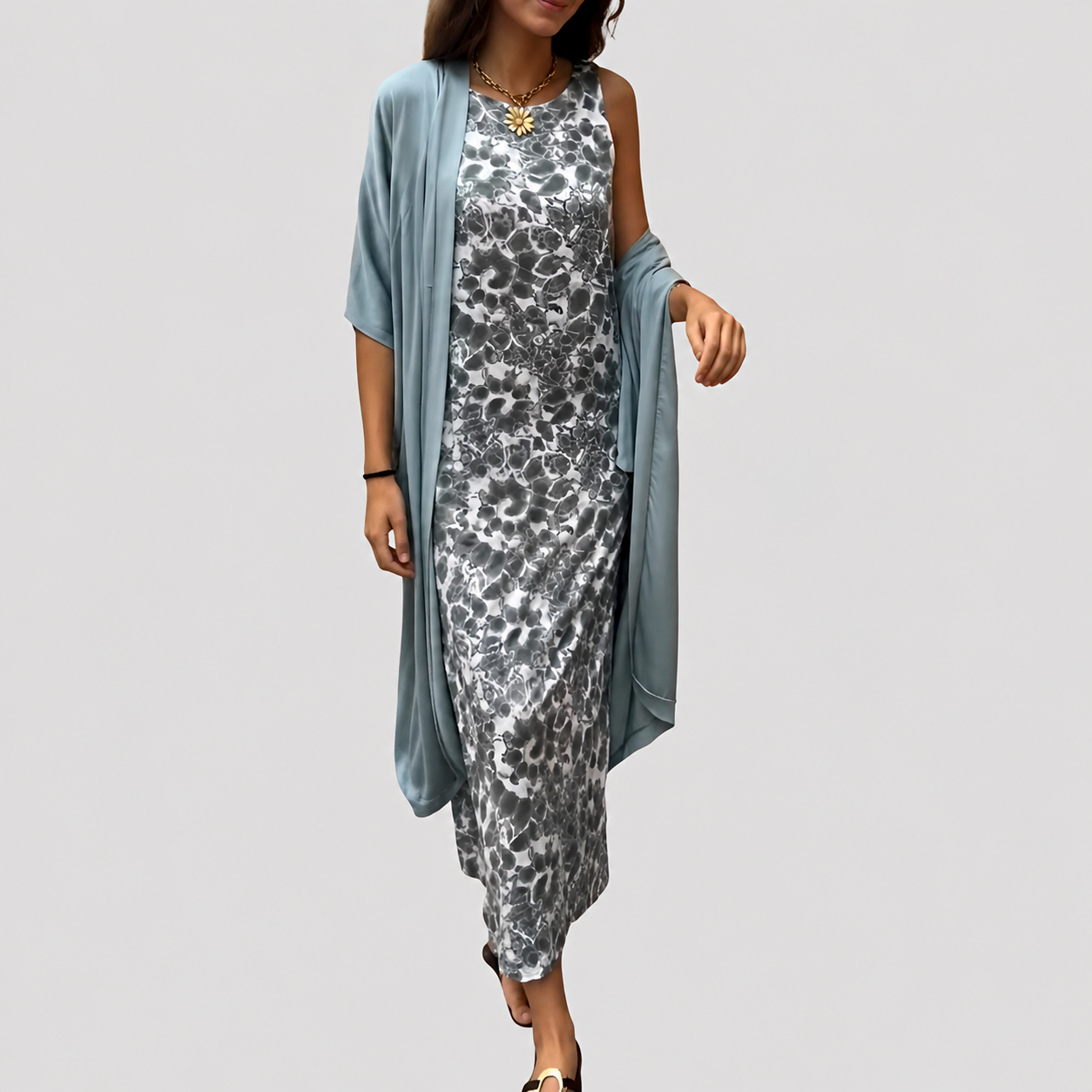 Hanna - Unkompliziertes Zweiteiliges Kleid-Set
