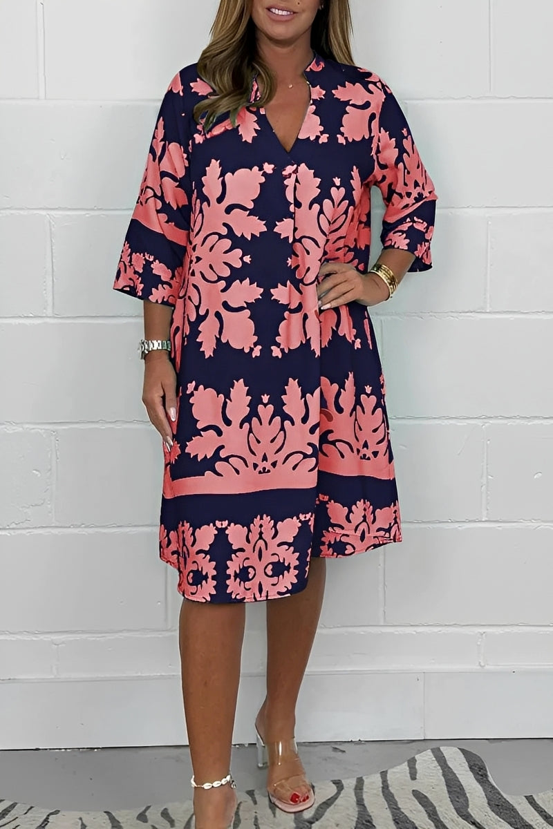 Tanya - Schickes, locker geschnittenes Damenkleid
