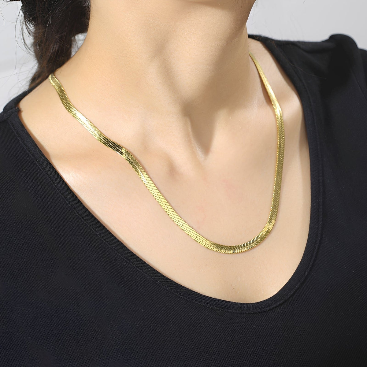 Naomie – Choker-Halskette im Schlangendesign