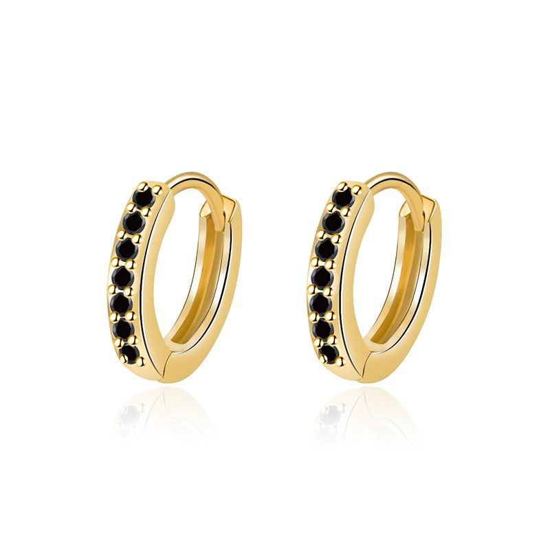 Selena – Hängende Ohrringe mit maritimem Design in Gold