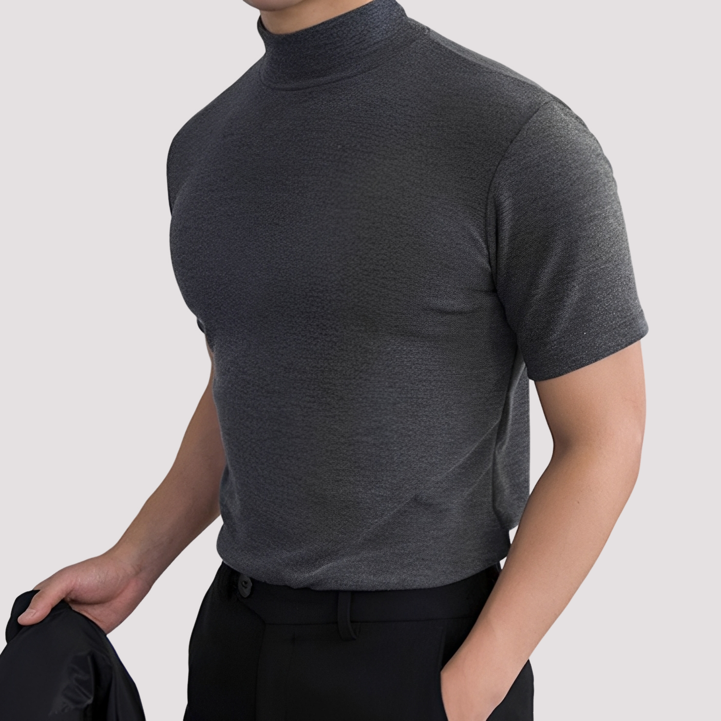 Alfie - Eng anliegendes, lässiges Herren-T-Shirt