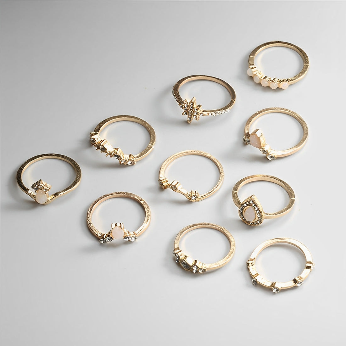 Luna – Premium-Paket mit 8 bis 12 besonderen Ringen