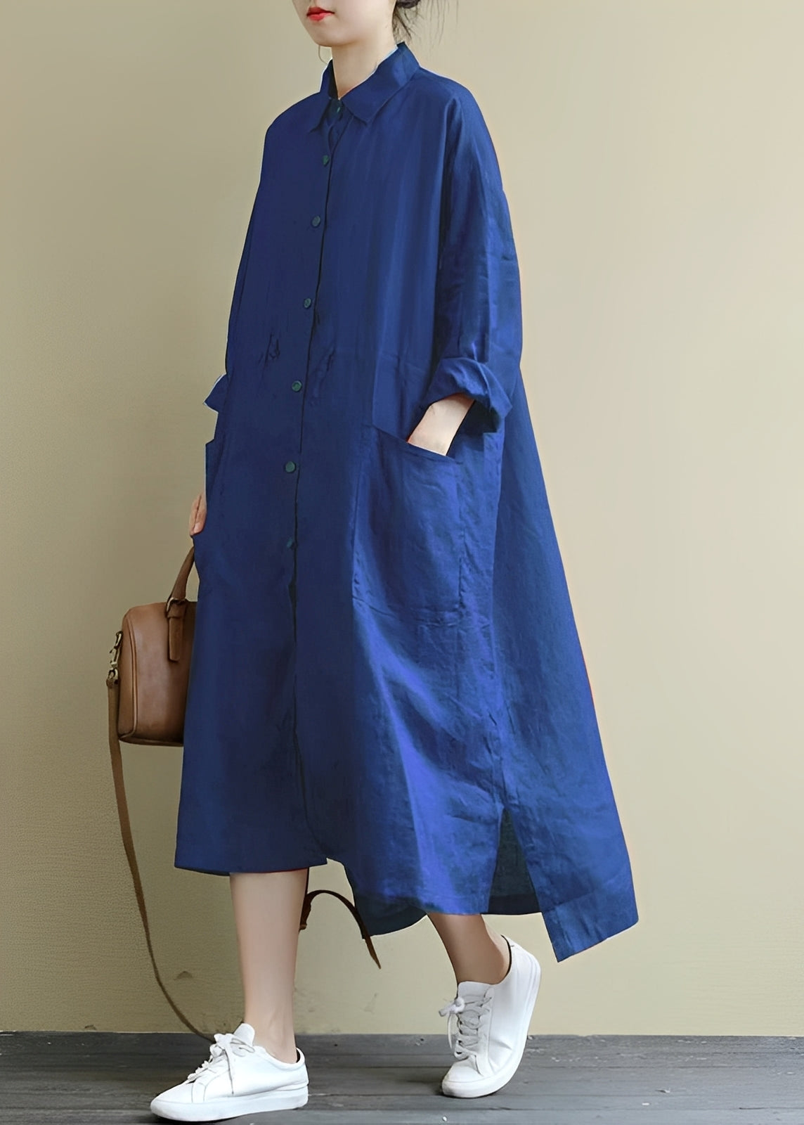 Monica - Bequemes Swing-Shirtkleid für Damen