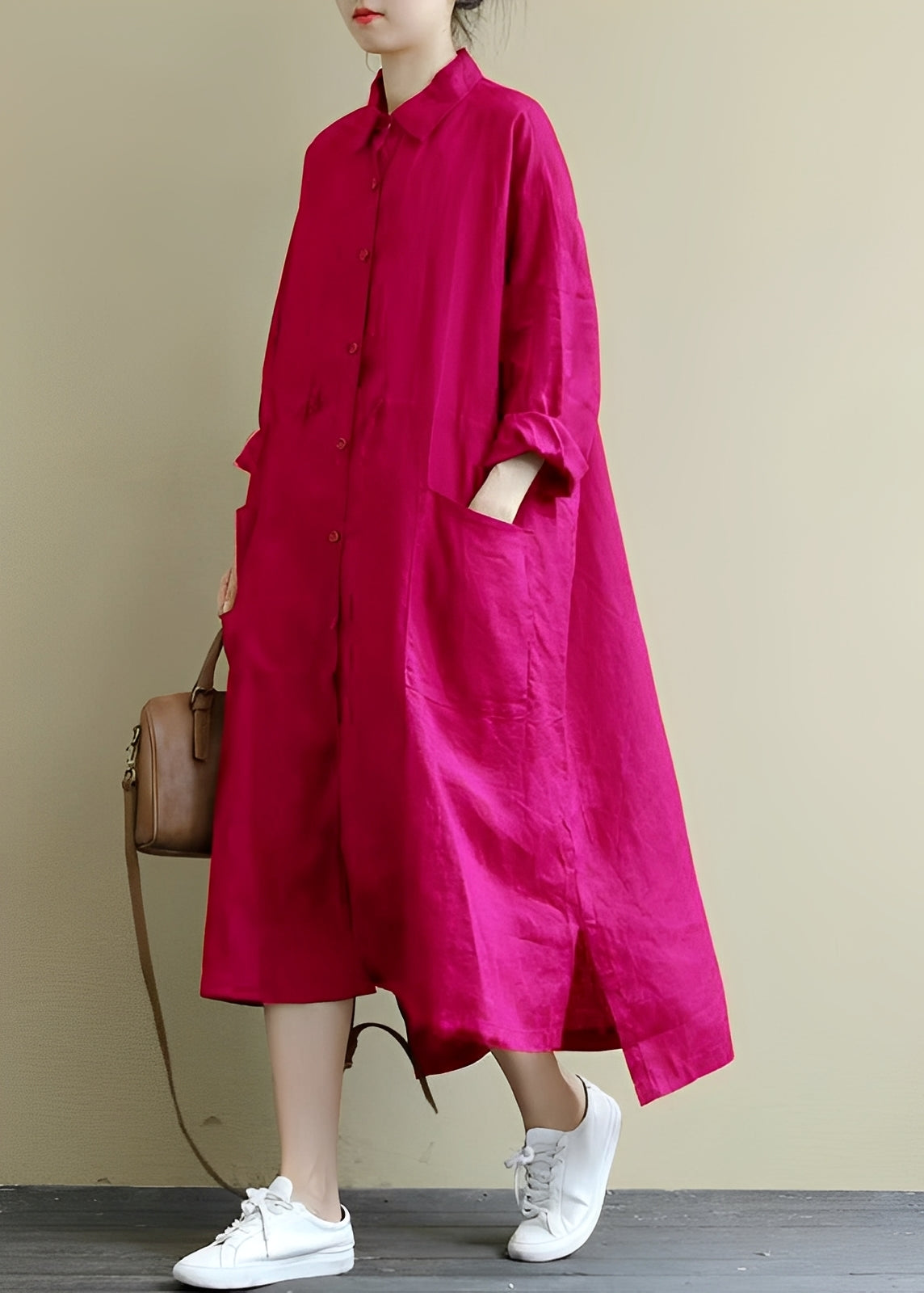 Monica - Bequemes Swing-Shirtkleid für Damen