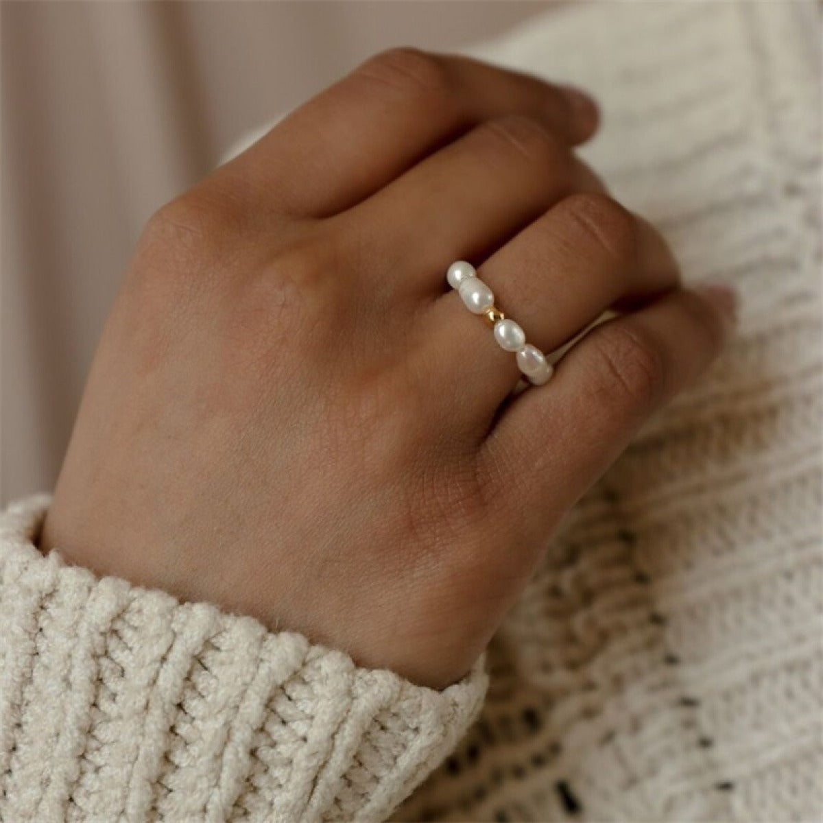 Fenna – Beruhigungsring mit Perle