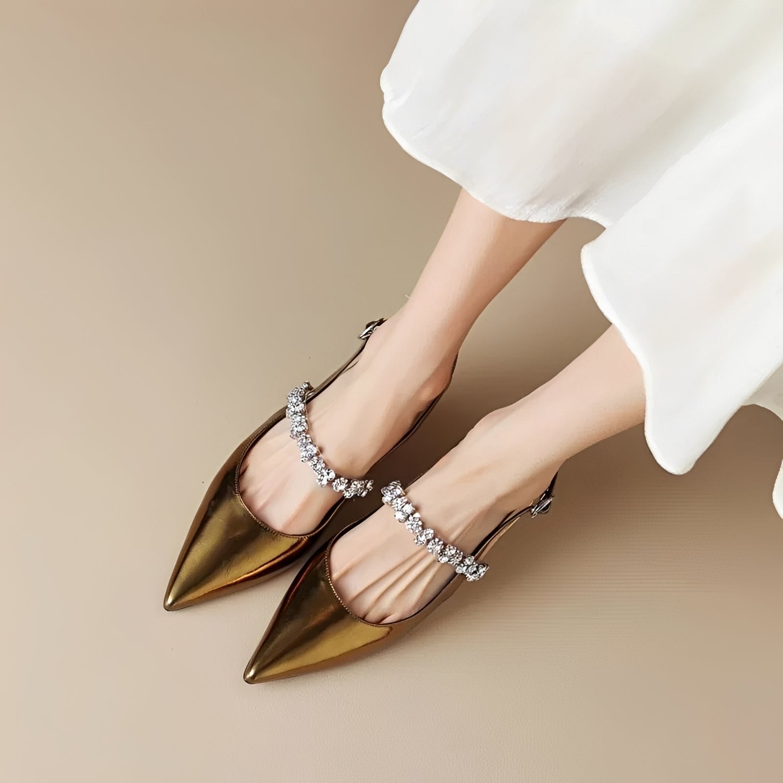 Rhian - Trendige Pumps mit spitzer Zehenform